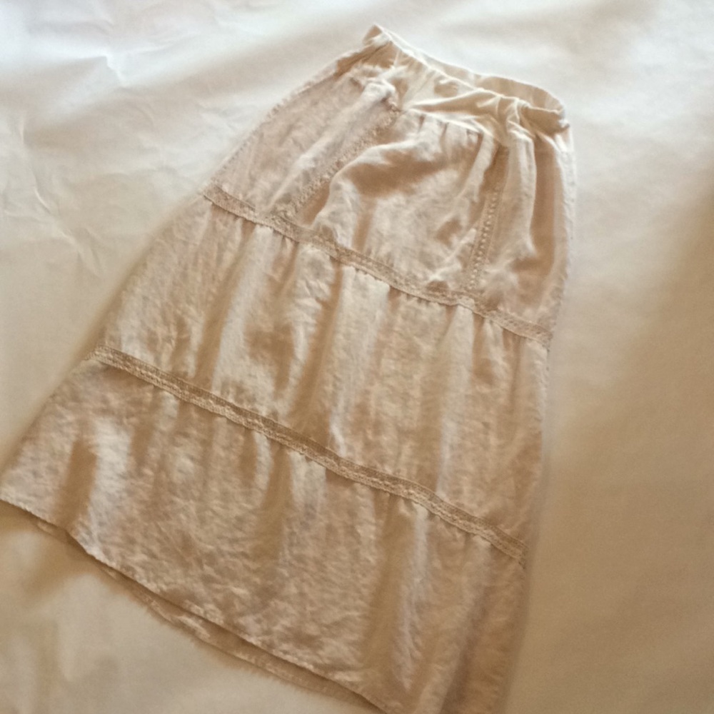 Maxi Skirt with Embroidery Detail